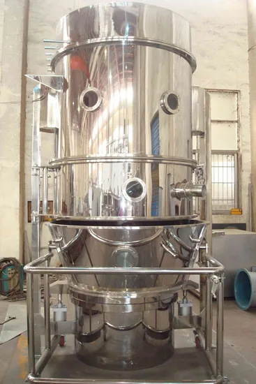 Fluid Bed Dryer Machine / Fluidized Bed Drier for Drying Brine Shrimp Eggs 