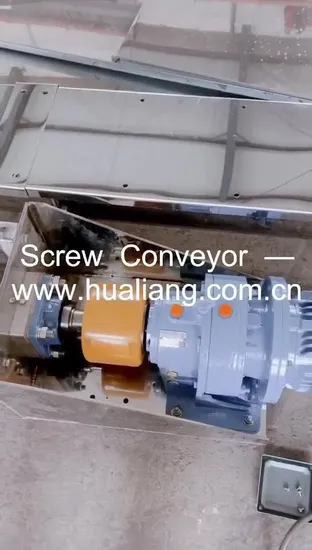 U Shape Screw Conveyor/Auger Feeder/Spiral Conveyor Non