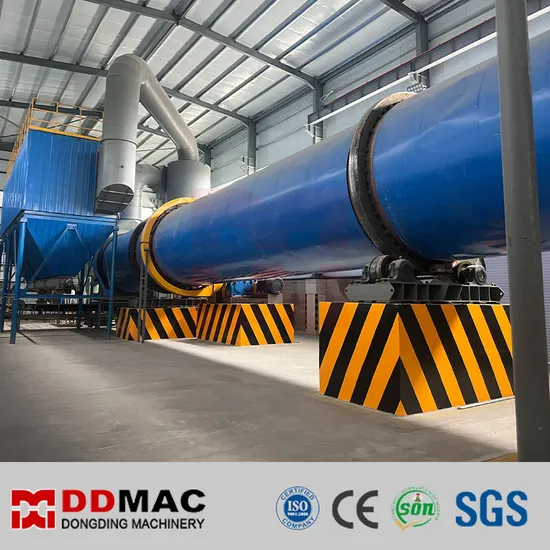 Durable Rotary Drum Dryer for Coal, Sand, Biomass and Mineral Drying 