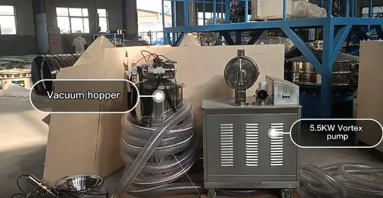 Food Powders Industry Vacuum Feeder SS304 Pneumatic Vacuum Conveyor for Coffee Bean 