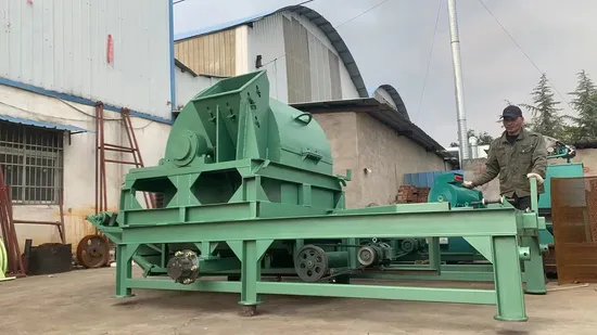 Small Waste Tree Branch Sawdust Wood Crusher Shredder Chopper Chip Grinder Making Machine 