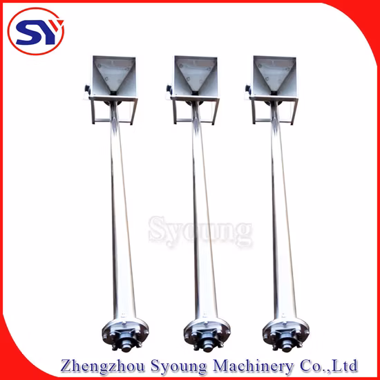 Automatic Particle Material Handling Screw Feeder Conveyor Manufacturer