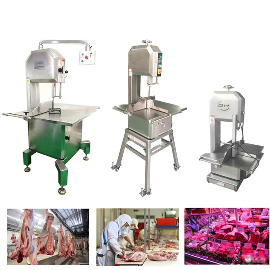 Qh300A Wholesale Frozen Meat Processing Cutting Bone Cutter Saw Chopper Crusher Grinder Beef/Fish/Chicken/Poultry Sawing Machine 1.5kw Factory Price 