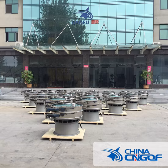 Herb Pharmaceutical Liquid Filtration Rotary Vibrating Sieve Round Food Grade Sieving Machine