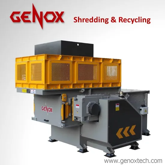 Pipe Brass Guides Crushing Machinery Granulator Grinder Tire Plastic Recycling Crusher Machine 