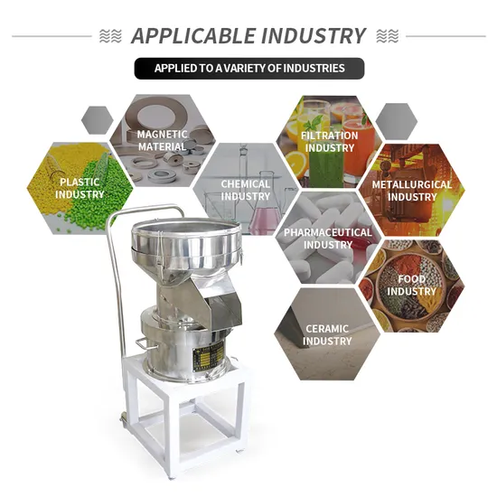 Gaofu Small Mobile Vibrating Screen Liquid Filtration Sieving Machine 