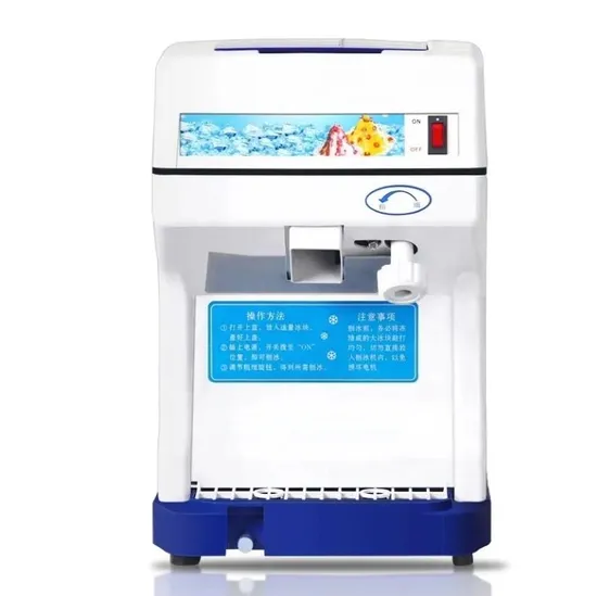 Ice Crusher / Ice Making Machine/Snowy Shaver Manual Hand Crank Ice Grinder 