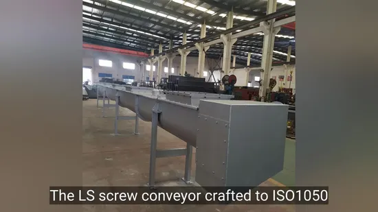 Power Plant Fly Air Dust Ash Powder Auger Screw Spiral Feeder Conveyor 