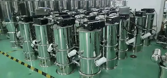Automatic Qvc Pneumatic Powder Vacuum Transfer Screw Conveyor Feeder Cleaner Vacuum Conveyor 