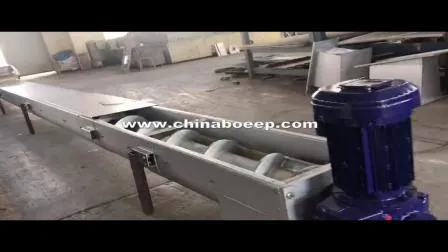 Horizontal Inclined Screw Protein Powder Feeder Auger Conveyor Stainless Steel 