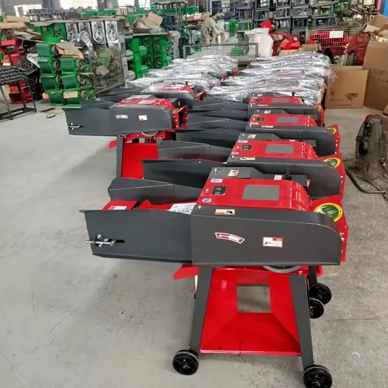 Chaff Cutter Grass Chopper Farm Machinery Equipment Straw Crusher Grain Grinder for Animals Feed 