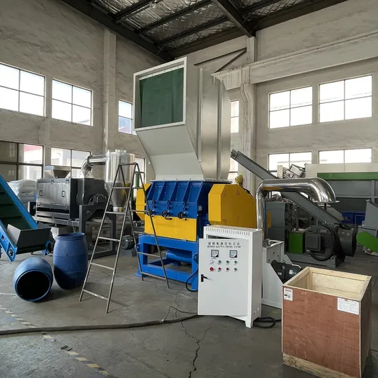 Plastic Crusher Machine with 500kgh Capacity for Large Hard Waste Plastic Crushing Shredding Recycling Processing Reduction Shredder Grinder Pulverizer 