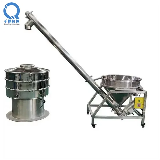 Hot Sale Inclinde Auger Cement Spiral Screw Conveyor Feeder Tubular Screw Conveyor 